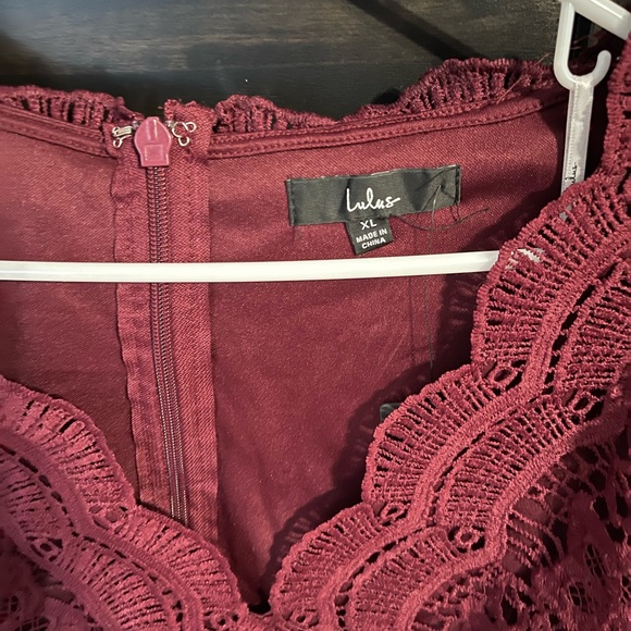 Brand new burgundy dress - Picture 2 of 5